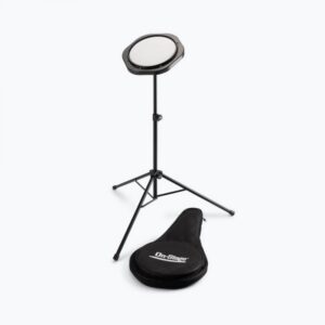 On-Stage DFP5500 Drum Practice Pad with Stand and Bag
