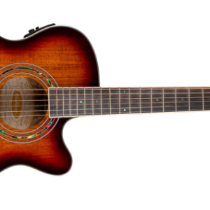 Washburn EA55G-A Festival Series Cutaway Acoustic/Electric Guitar. Koa Burst