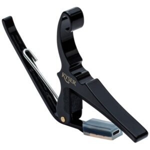 Kyser KG6B Guitar Capo. Black