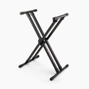On-Stage KS8291XX ERGO-LOK Double-X Keyboard Stand with Lok-Tight Construction