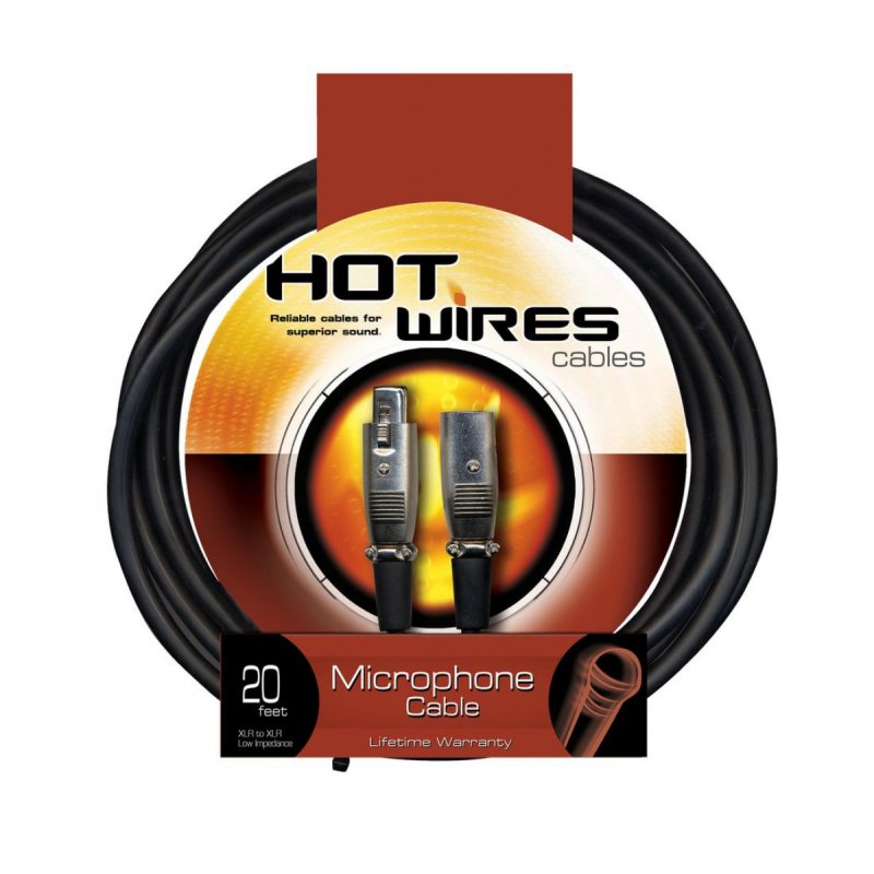 On-Stage MC12-20XLR-HW Mic Cable (20', XLR-XLR)