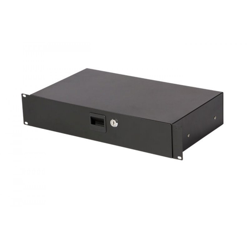 On-Stage RDLS2000 2U Locking Rack Drawer (Shallow)