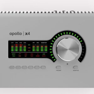 Universal Audio UA-APX4G2-ESS Apollo x4 Rackmount Recording Interface. Essentials (Gen 2)